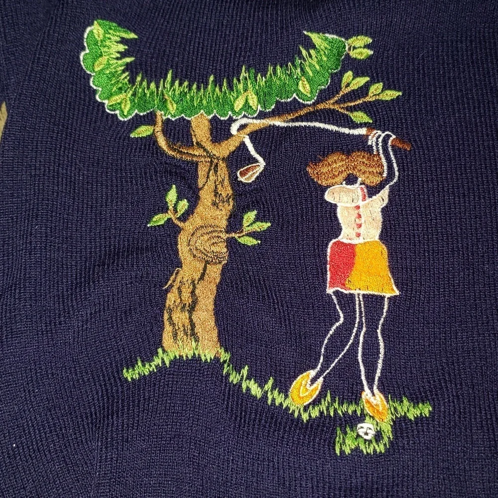 Vintage Golfcore Grandpa Core Golf Sweater Andreno Argenti Novelty XL